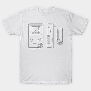 Retro Handheld Dimensions T-Shirt